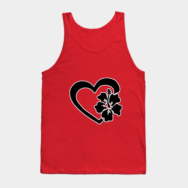 Hawaii Love Tank Top by davidfeci